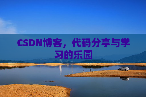 CSDN博客，代码分享与学习的乐园